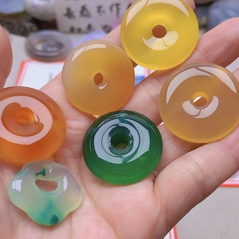 【闪购商品】未镶嵌玛瑙/玉髓珠宝半成品6***3