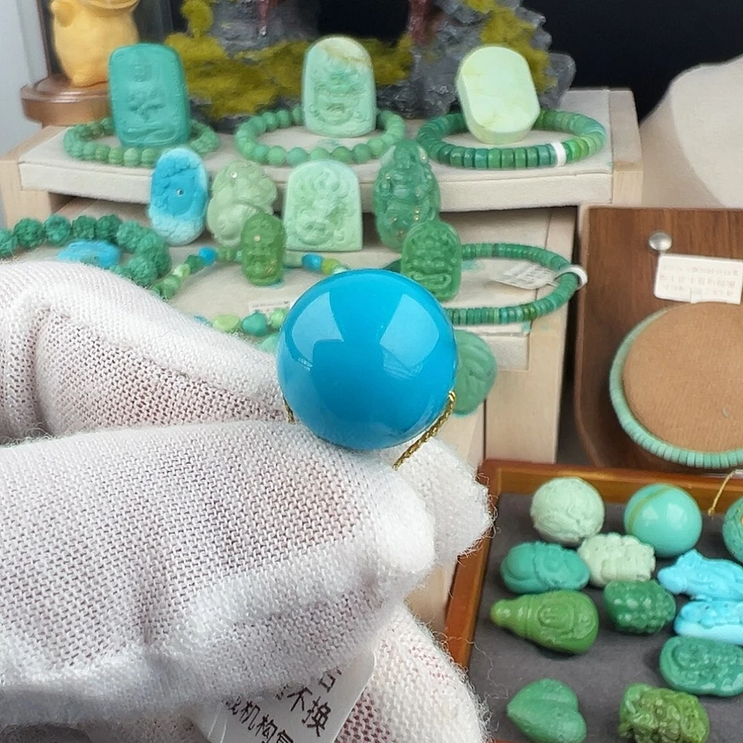 绿松石未镶嵌主播夏