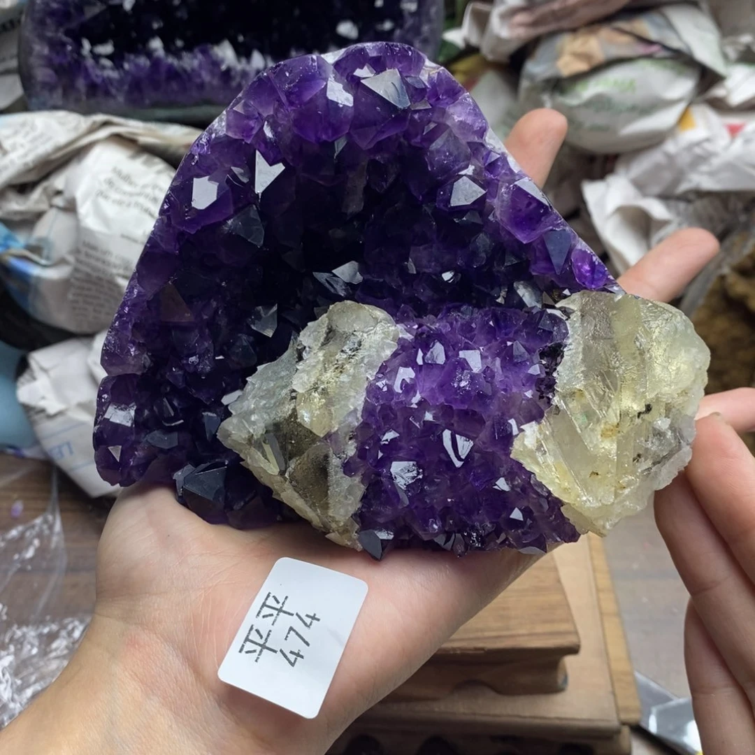 未镶嵌珠宝半成品紫晶