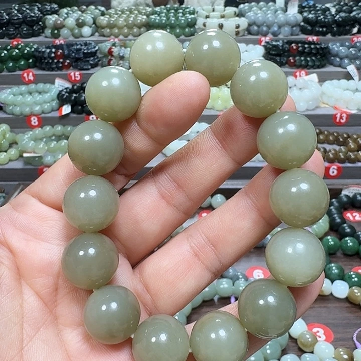 未镶嵌手链和田玉新疆且末糖卡16