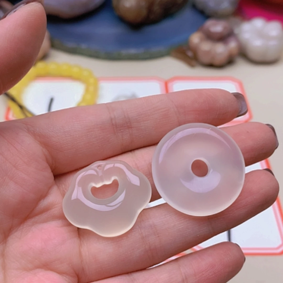 【闪购商品】未镶嵌玛瑙/玉髓珠宝半成品泽***0