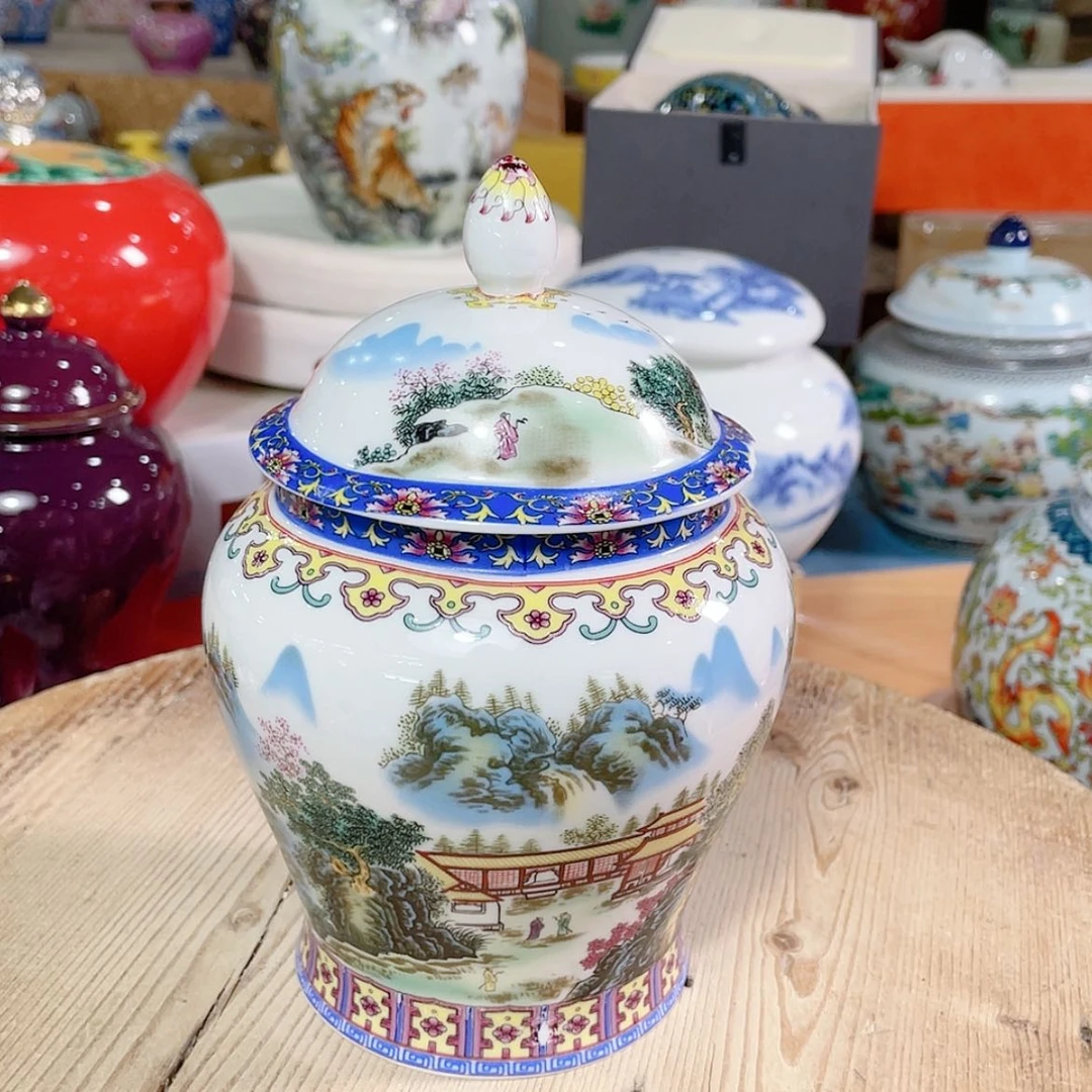 【闪购商品】罐陶瓷茶叶罐密封罐