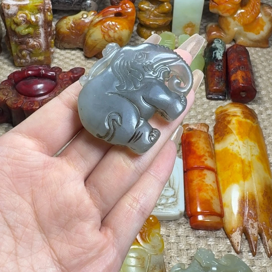 白玉菩提吊坠挂件
