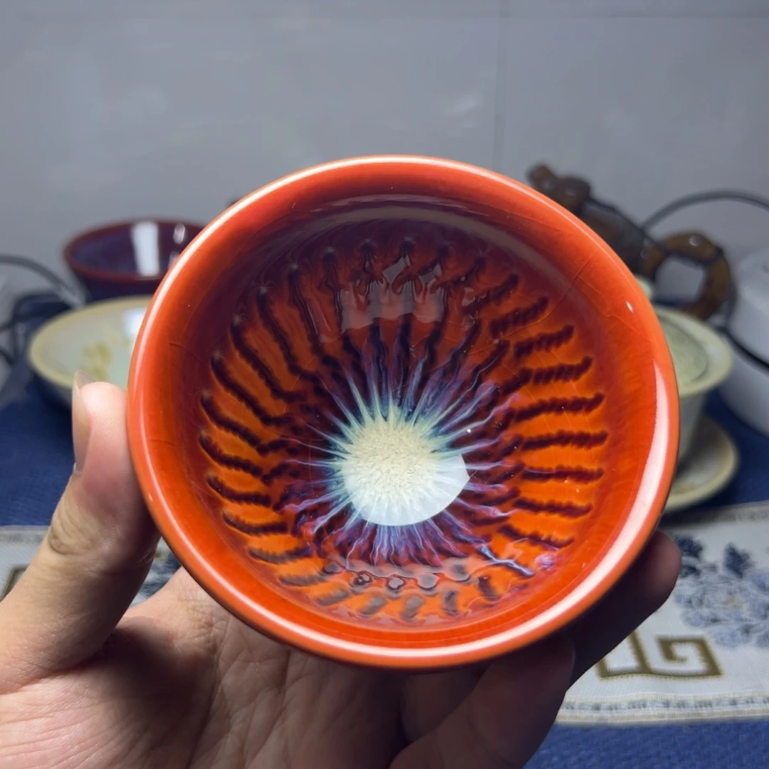 建阳建盏喝茶主人杯