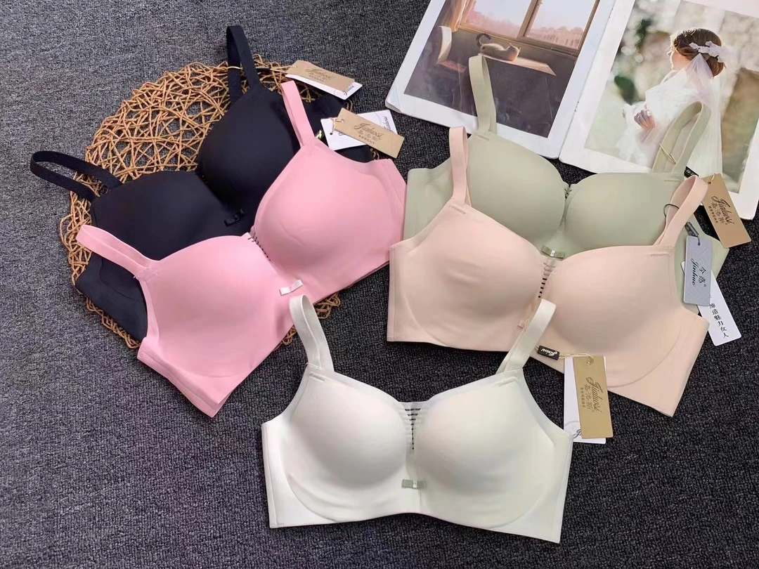 【福利】舒适日常聚拢厚模杯公主风文胸无痕透气2059#