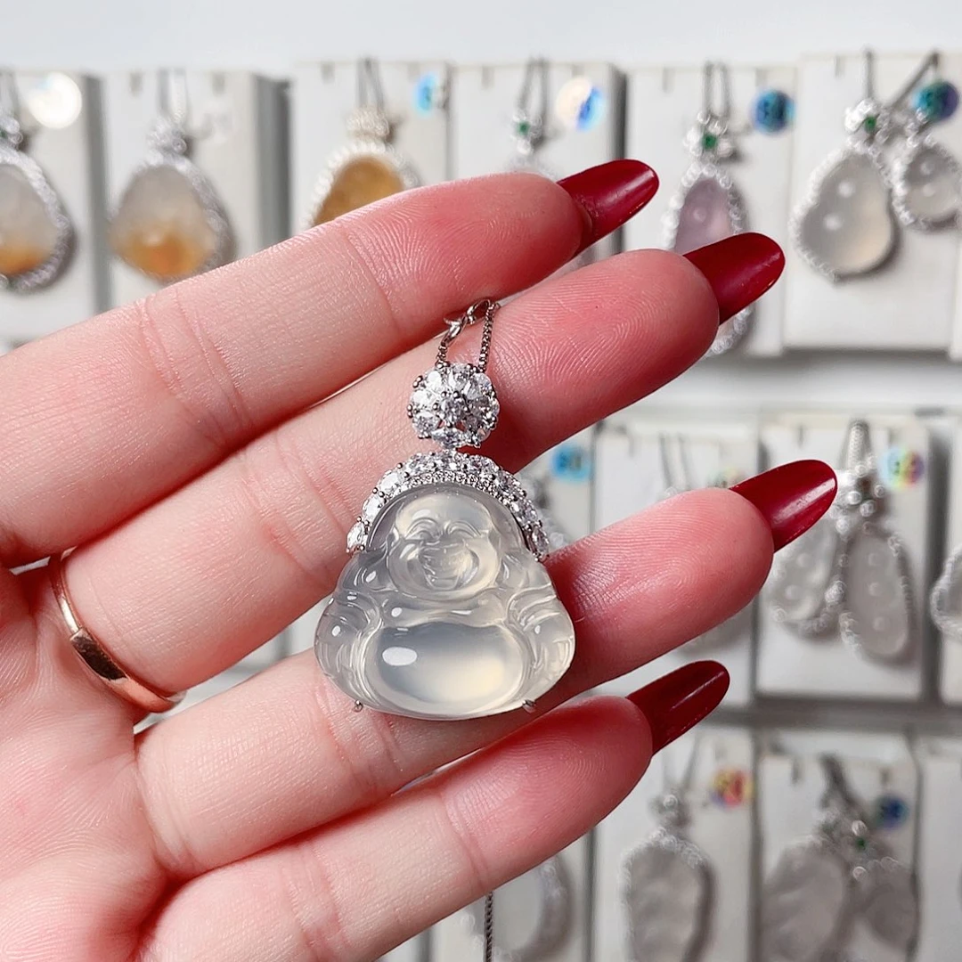 玛瑙/玉髓未镶嵌颈饰