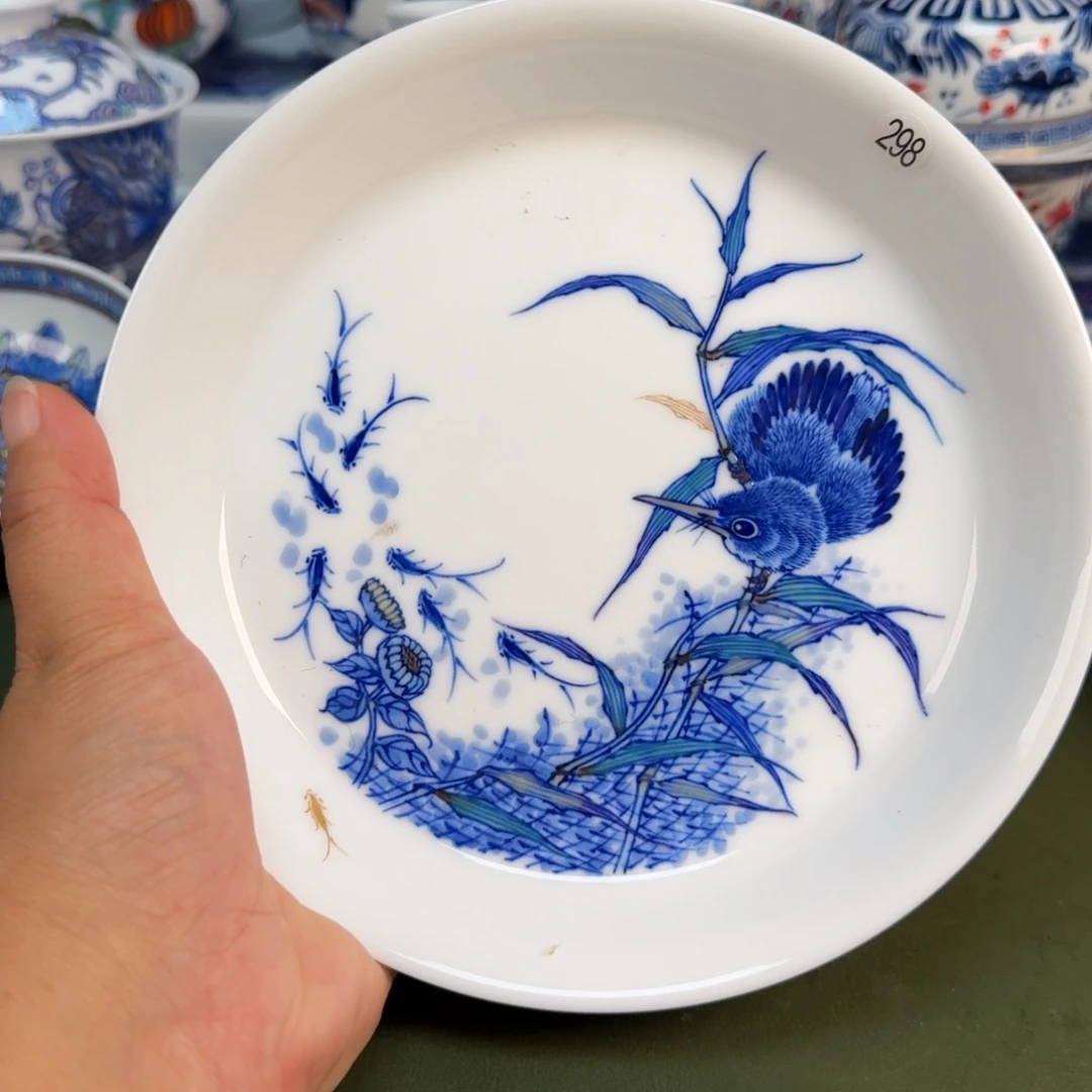 景德镇纯手绘茶具圆圆298