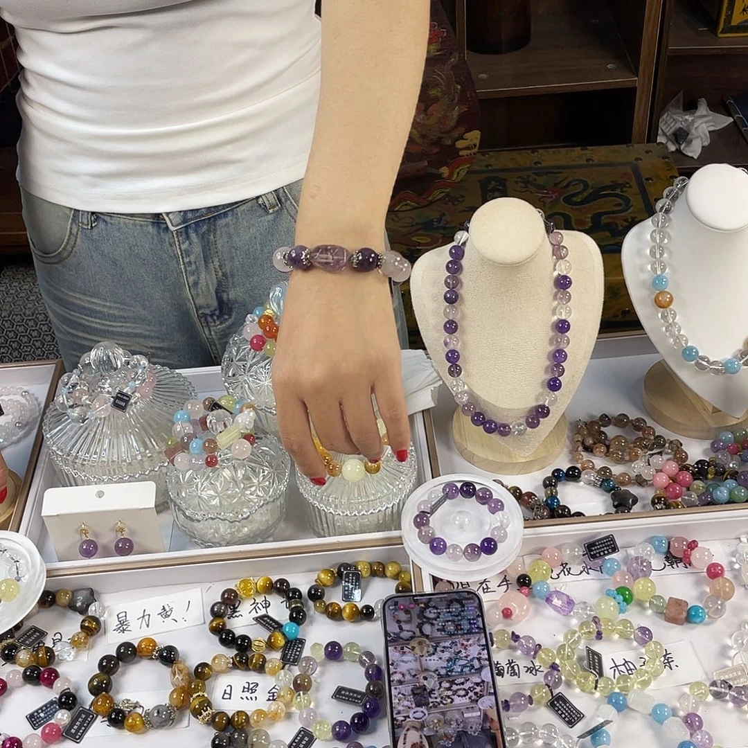 银S925镶嵌手链水晶