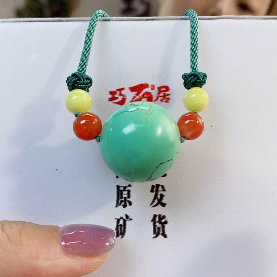 未镶嵌绿松石珠宝奇石