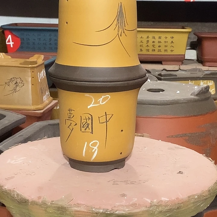 紫砂花盆花盆包邮