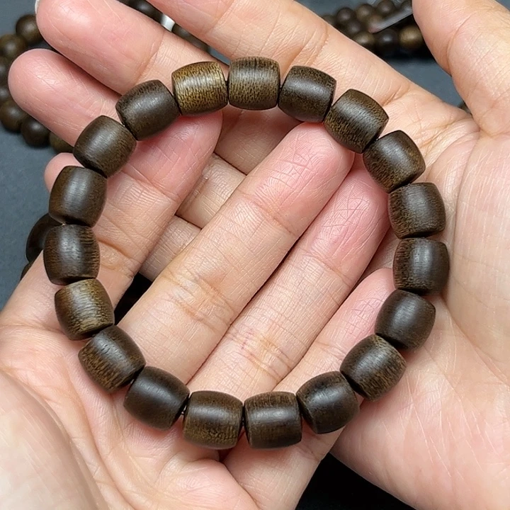 沉香碎屑沉香白棋玉化1.0