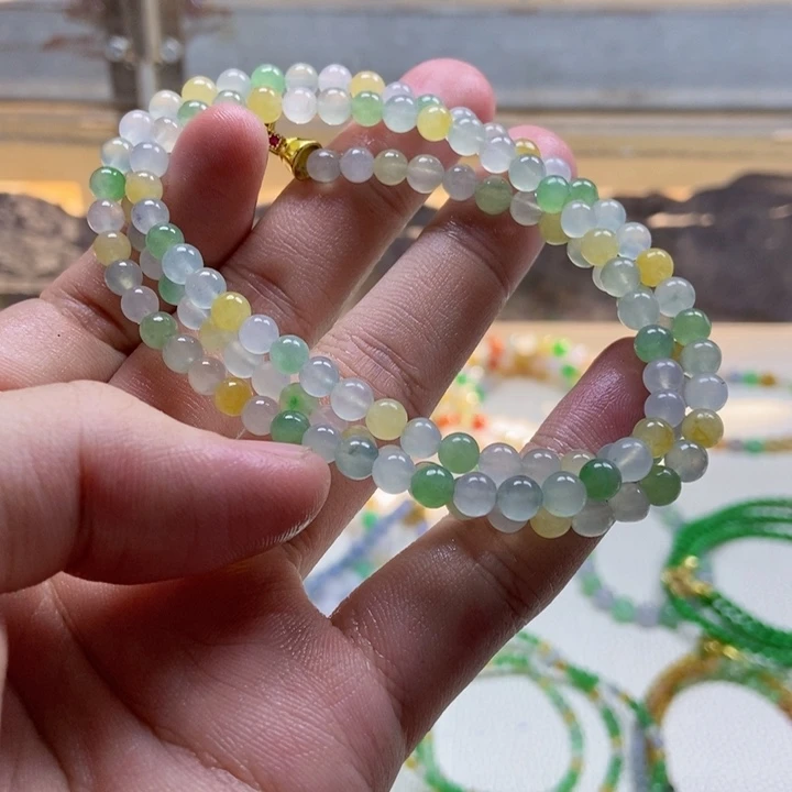 定制翡翠未镶嵌缅甸翡翠A货卡5.2