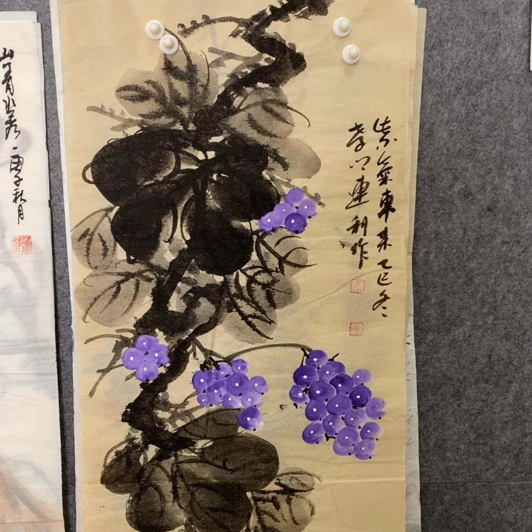 国画国画纯手写手绘5