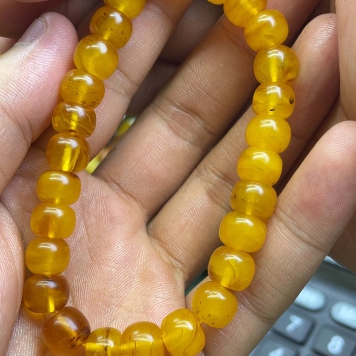 琥珀未镶嵌珠宝奇石