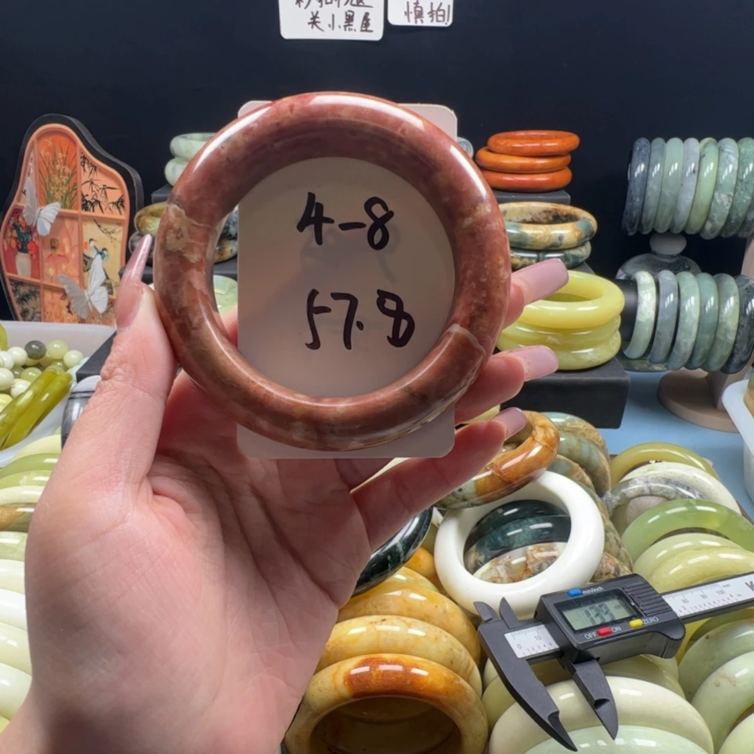 巧***巧蛇纹石玉未镶嵌手镯