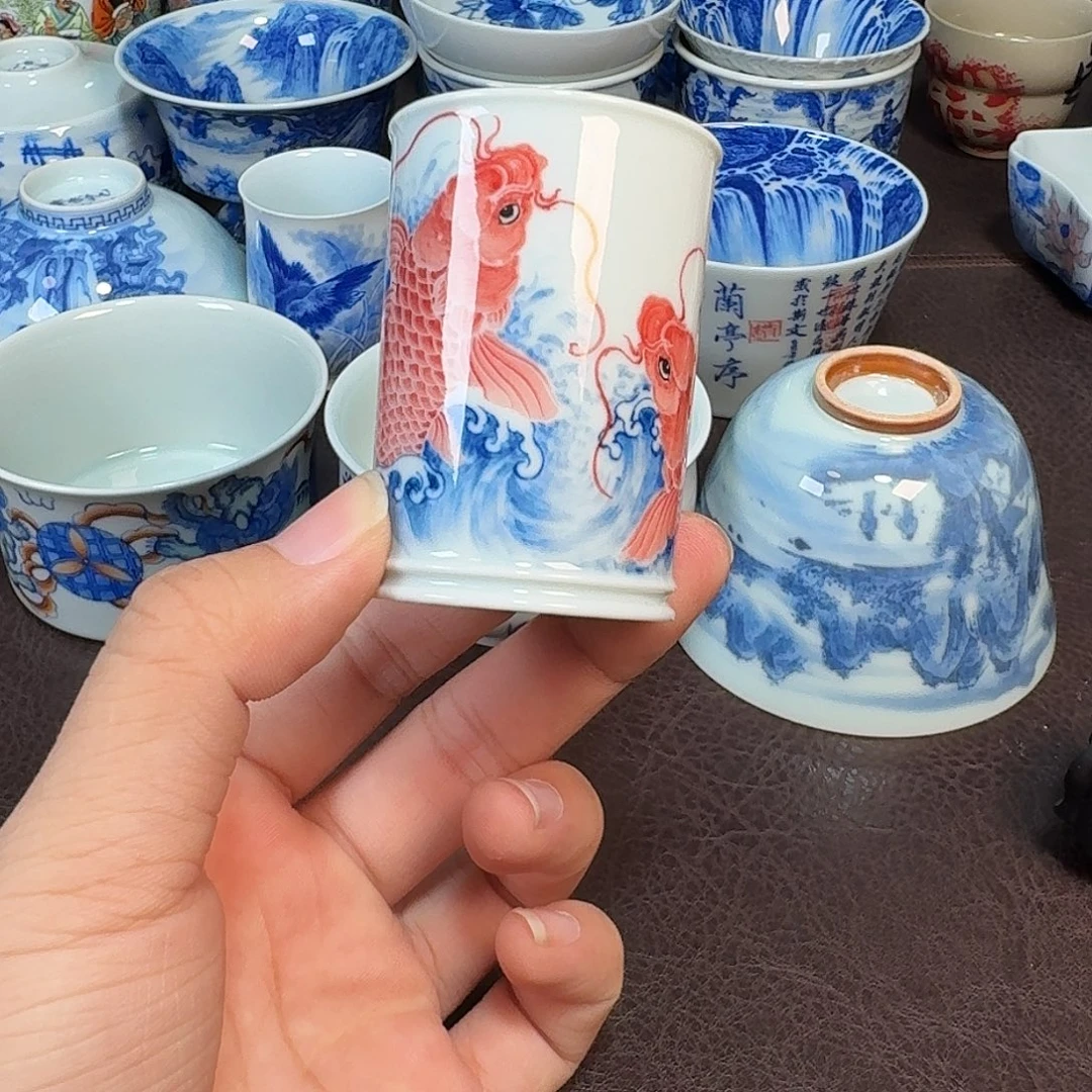 半****现代景德镇陶瓷杯