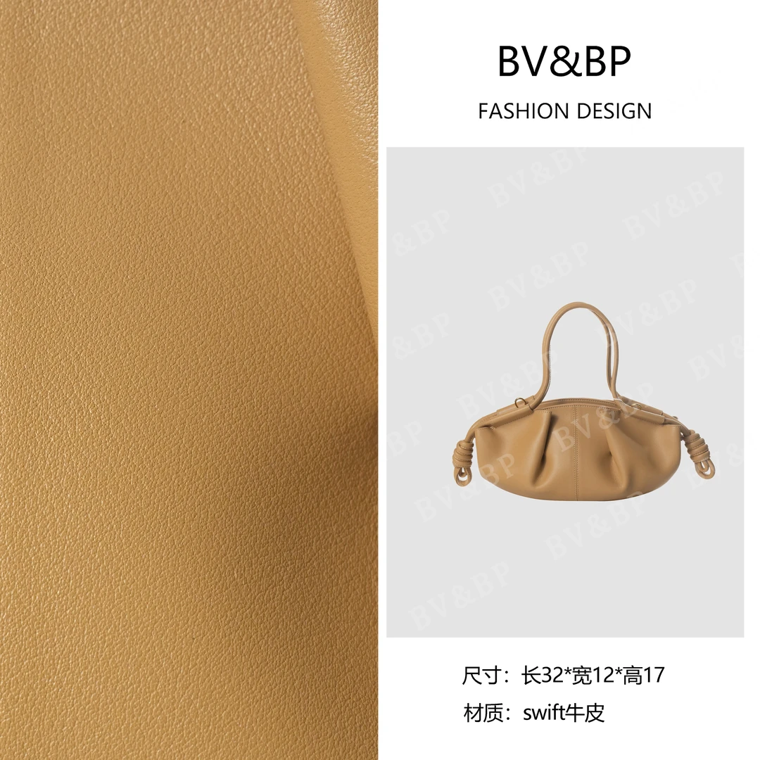 BV&BP· 原创设计 真皮高定手提单肩包  BV2300-1-沙漠黄