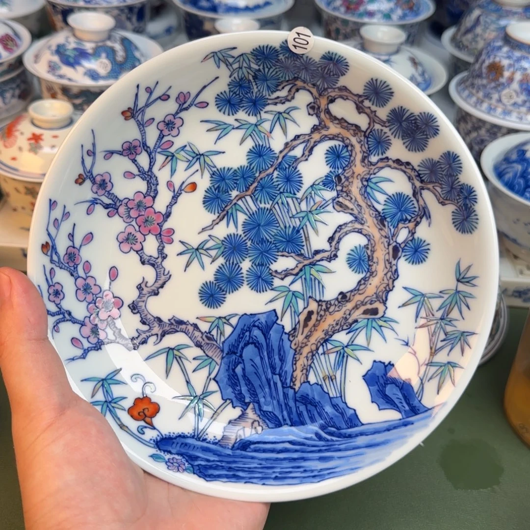 彦祖纯手工手绘茶具101