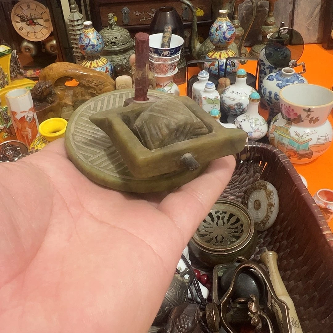 收***藏石材磨盘偏远地区不包邮