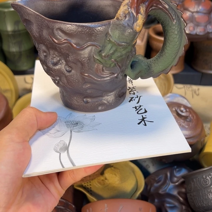 茶杯紫砂宜兴紫砂杯子