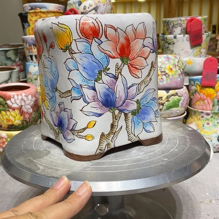 景德镇艺术手绘作品