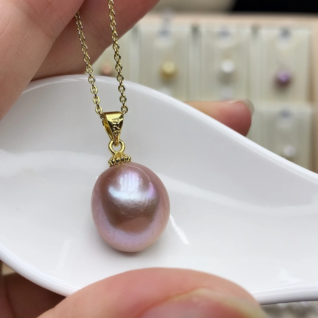 淡水珍珠合金颈饰