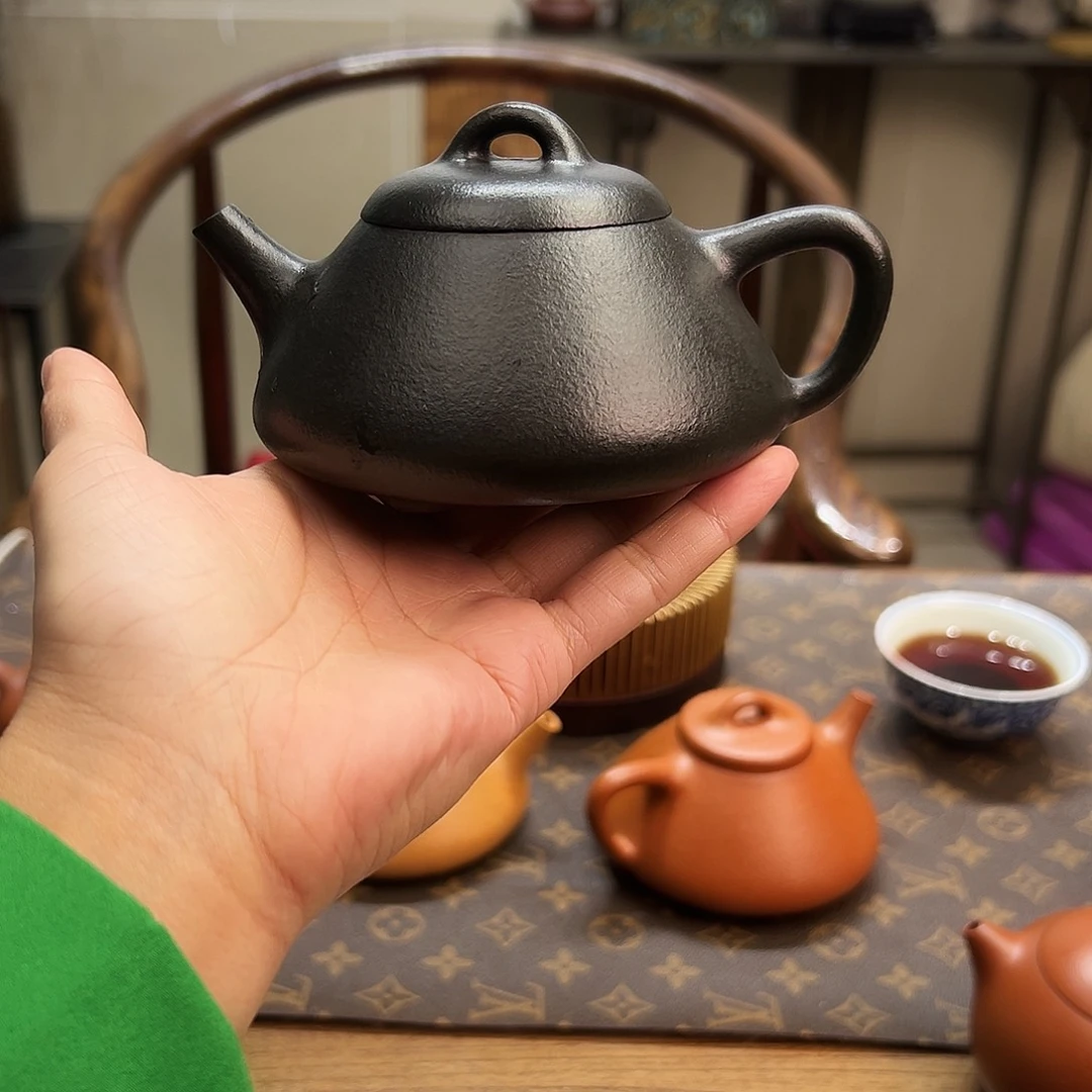 茶壶紫砂原矿纯红降坡焐灰瑕疵品