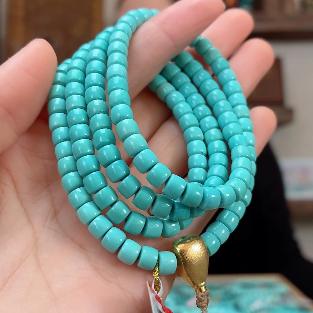 18K金镶嵌绿松石珠宝奇石