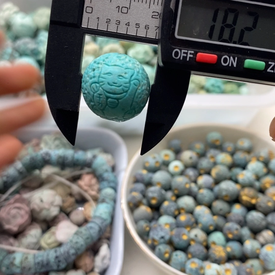 绿松石未镶嵌配饰