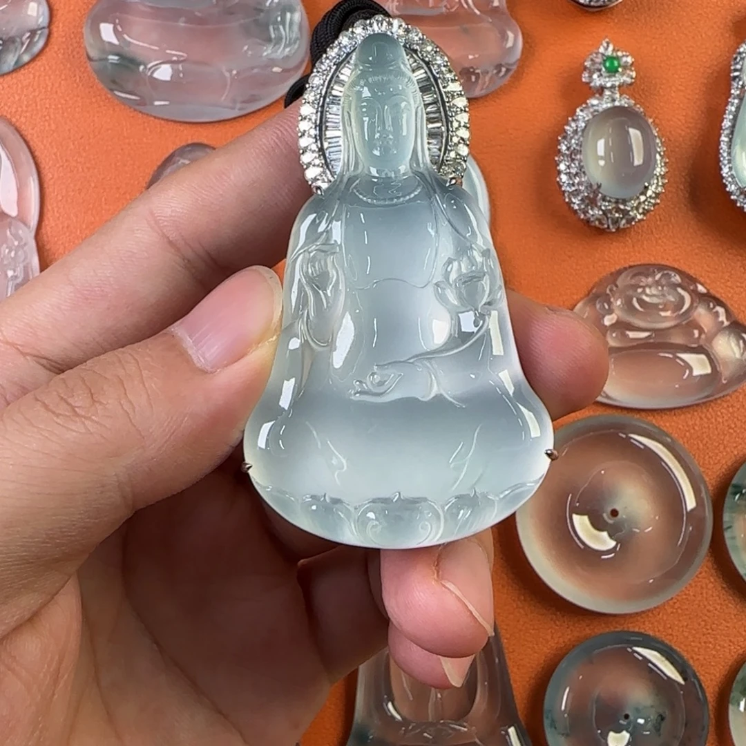 定制翡翠未镶嵌天然