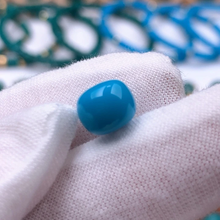 绿松石车挂未镶嵌