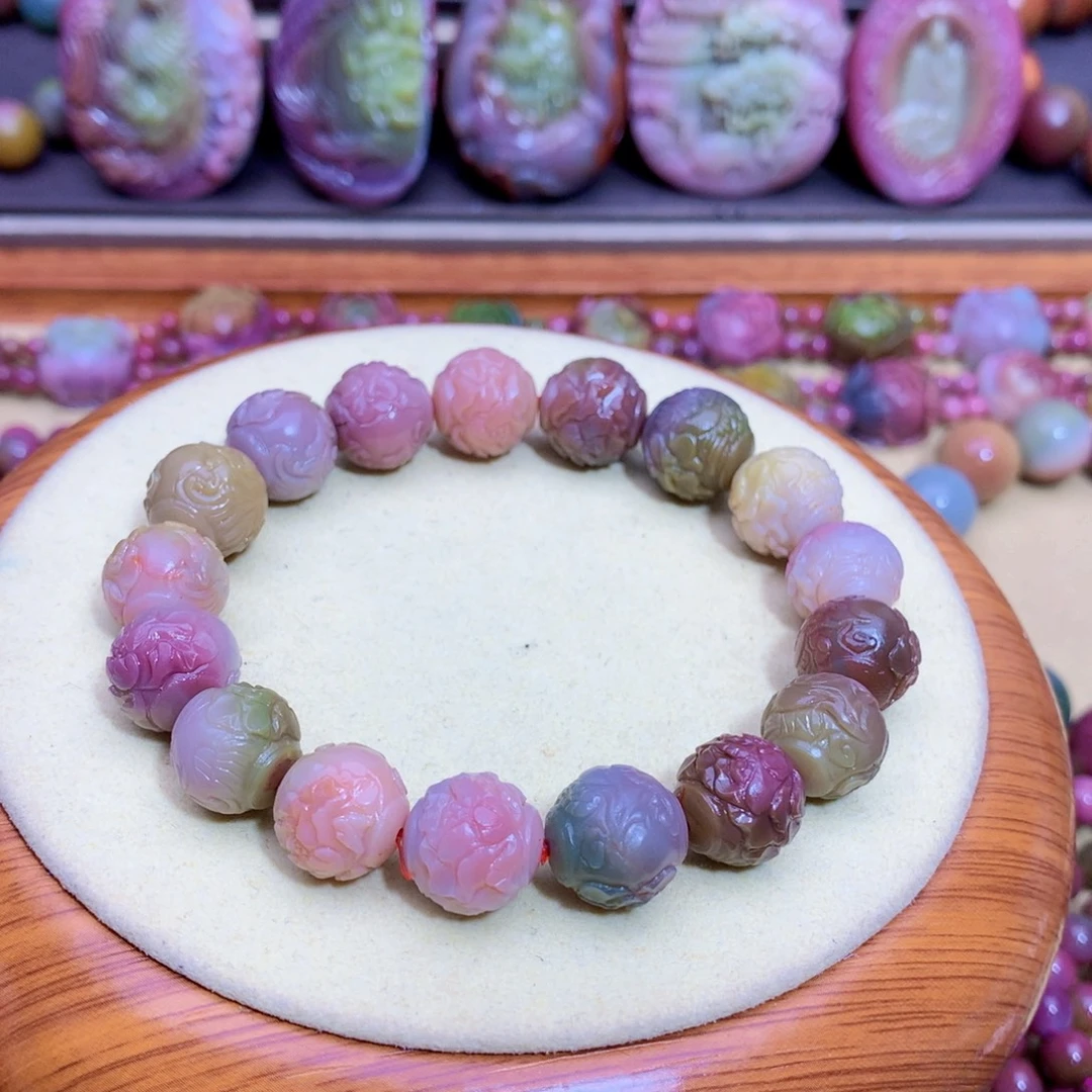 玛瑙未镶嵌手链盐源