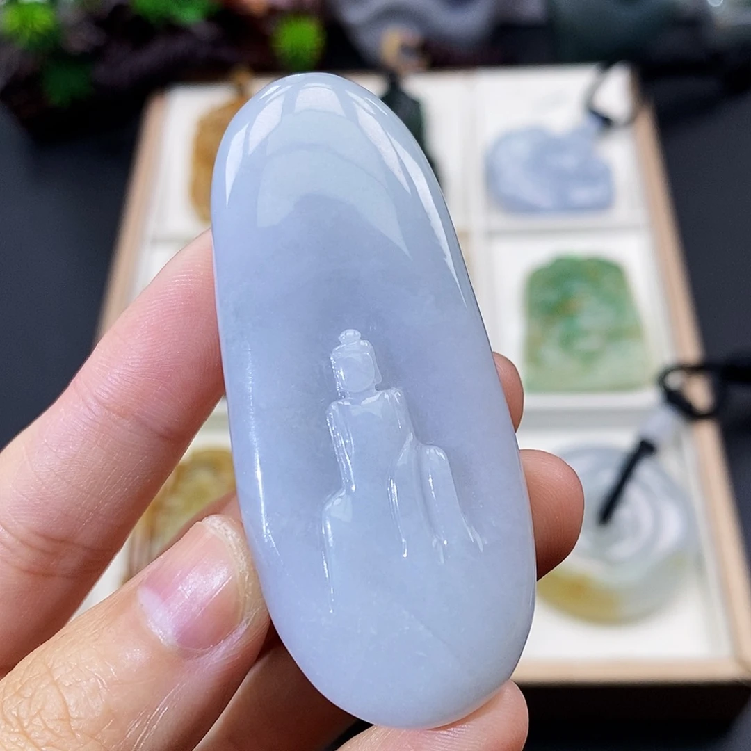 颈饰未镶嵌翡翠刘**琪缅甸翡翠a货