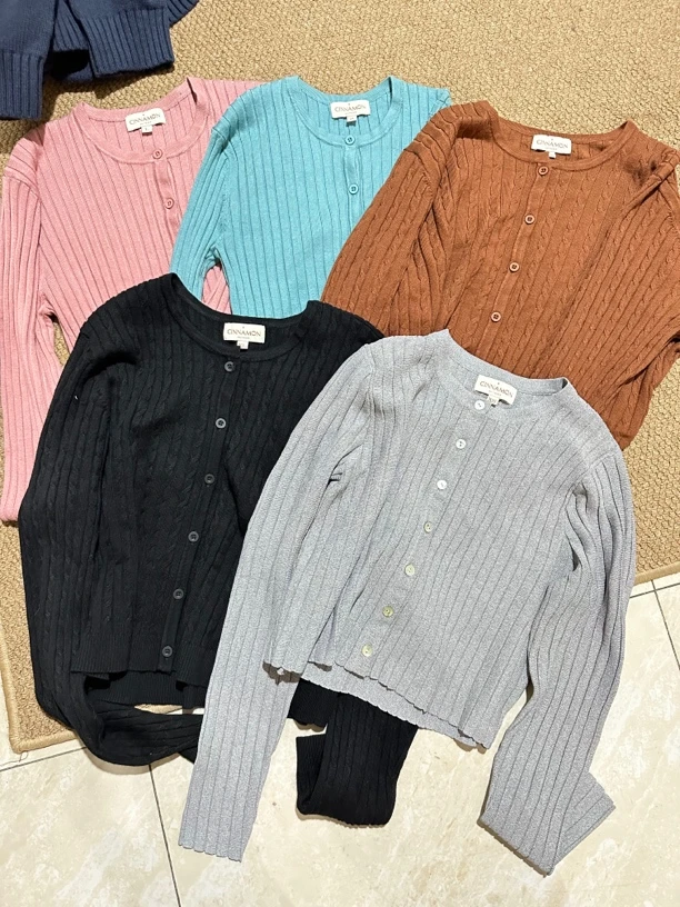 CINNAMON春秋开衫长袖显瘦百搭