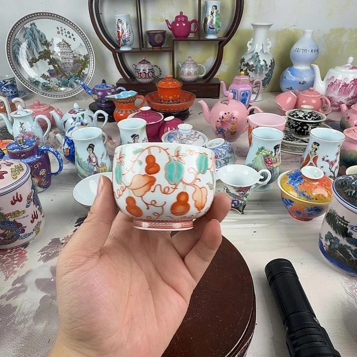 陶摆件景德镇陶瓷老厂瓷30