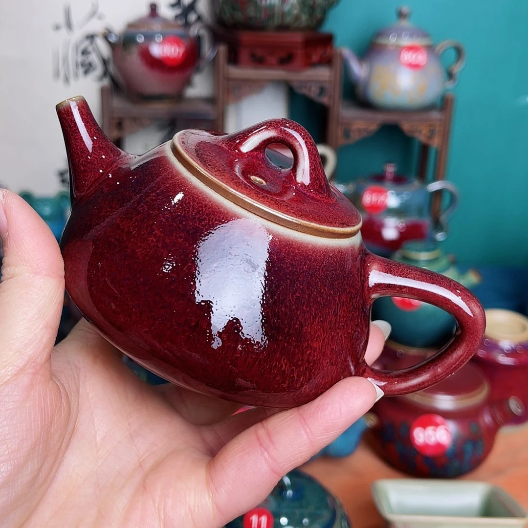 壶芒**麻钧瓷艺术作品壶