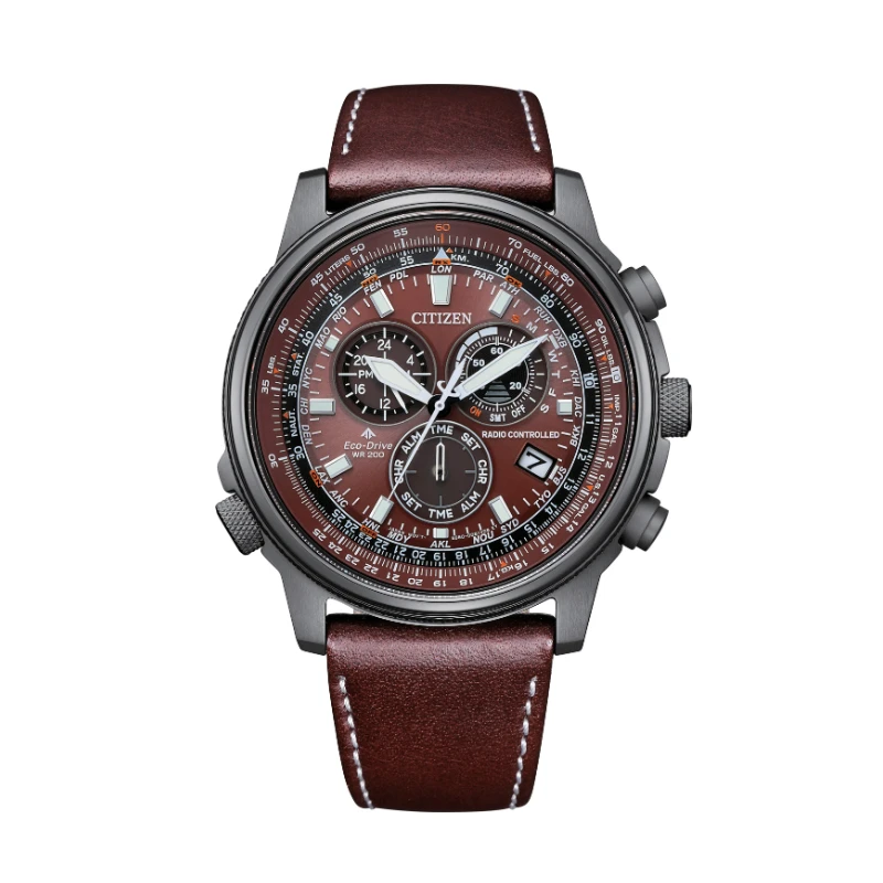 Citizen/西铁城光动能男士电波腕表 CB5868-09X