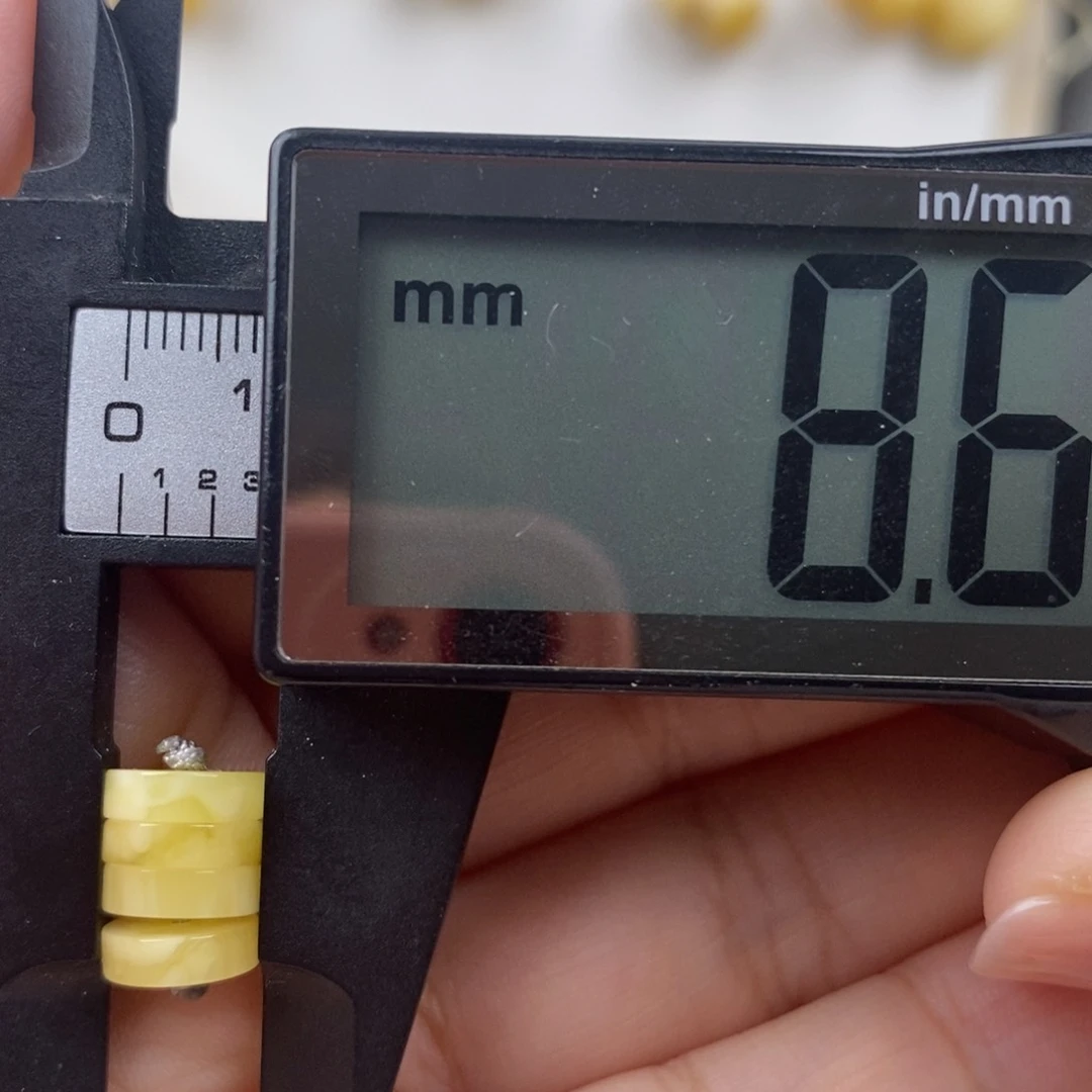 未镶嵌琥珀裸石蜜蜡隔片
