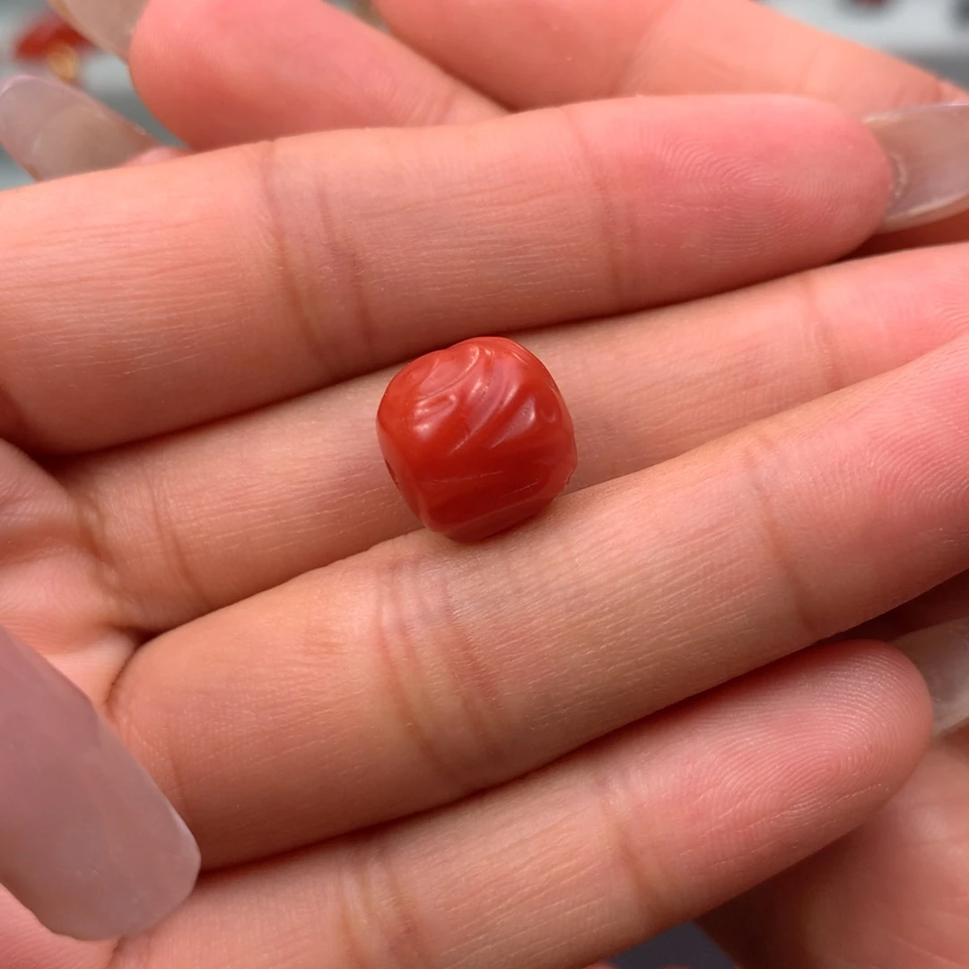 南红玛瑙珠子未镶嵌