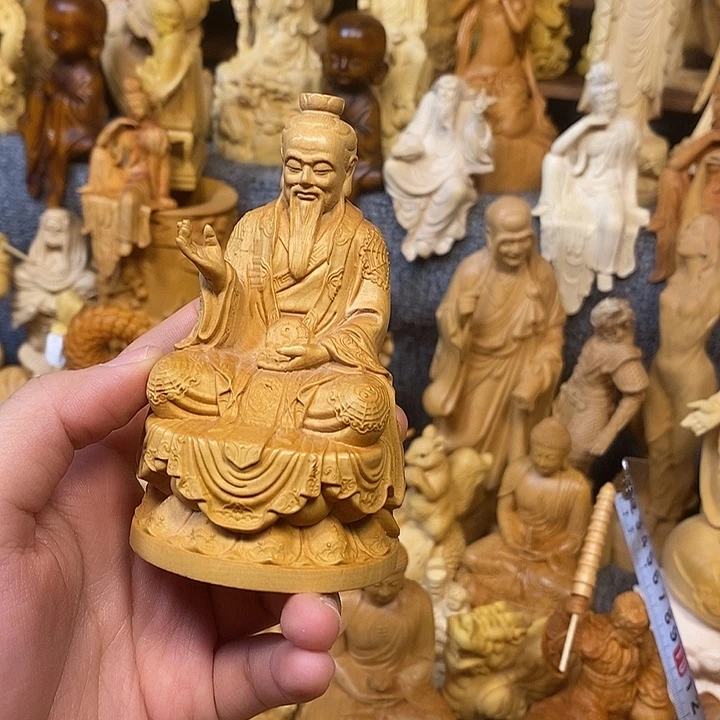 黄杨木黄杨木瑕疵老君