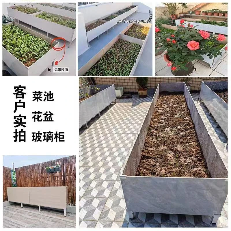 菜箱加厚组合瓷砖玻璃固定夹夹瓷砖固定鱼缸固定卡扣池L扣型夹菜