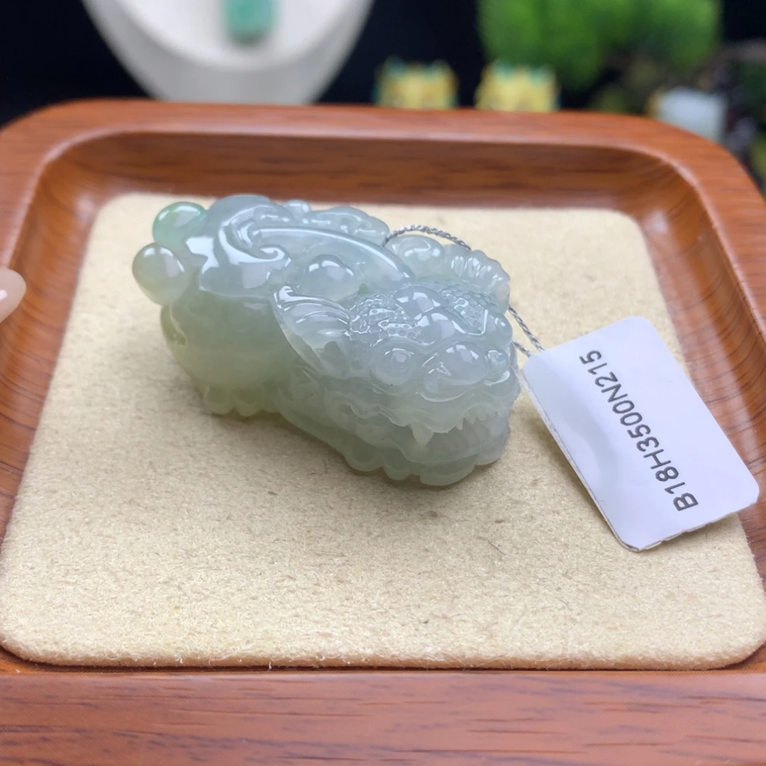 翡翠未镶嵌颈饰46