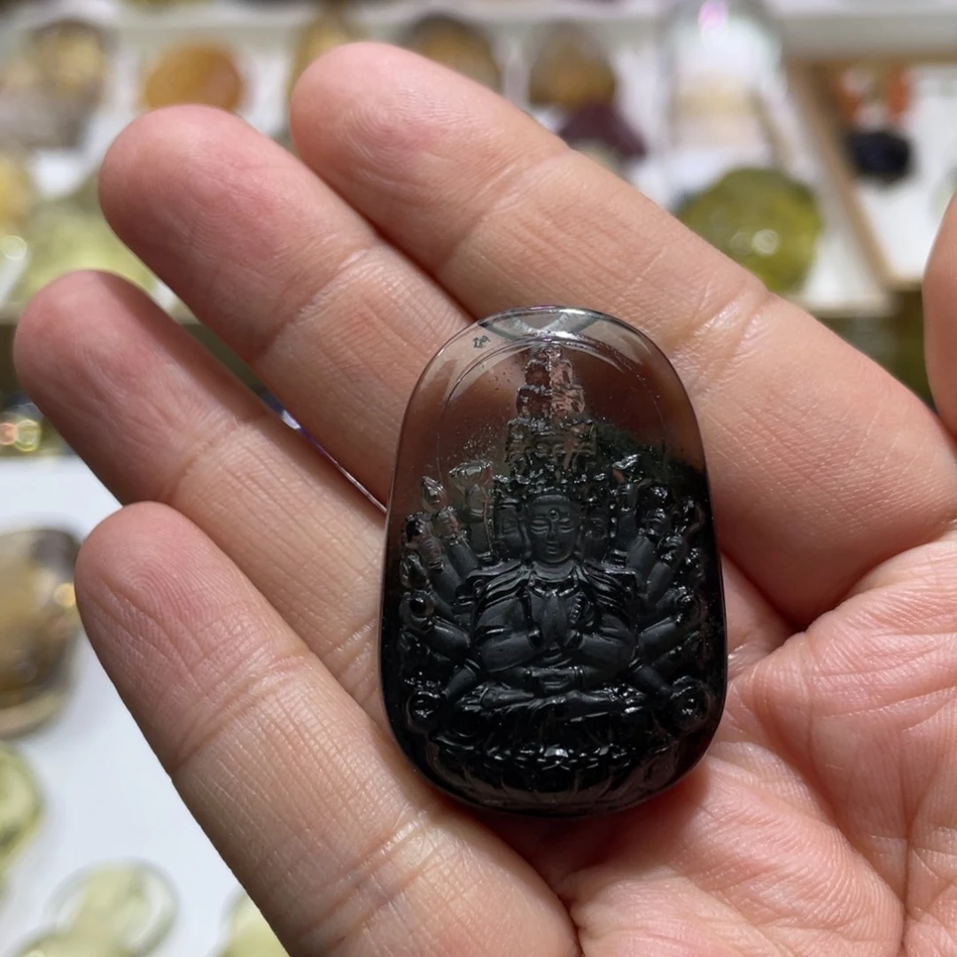 水晶颈饰未镶嵌天***！定制