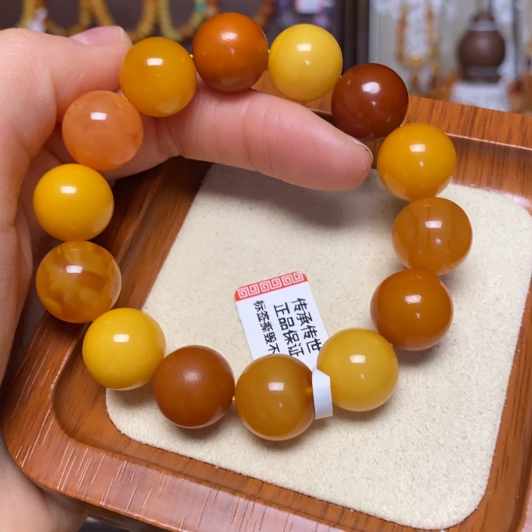 【闪购商品】手链蜜蜡未镶嵌手串