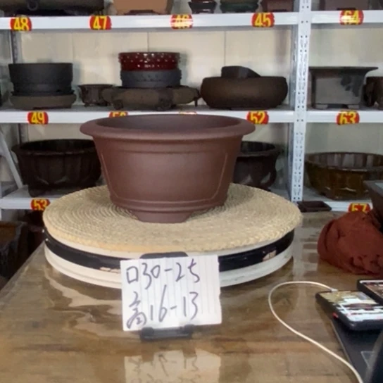 紫砂花盆宜兴紫砂花盆产地直销