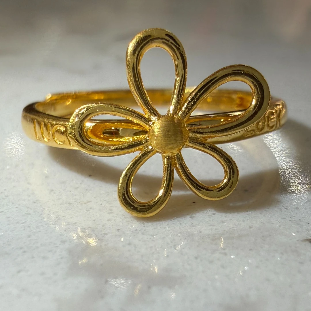 【艺馨专属】足金999 五花戒指