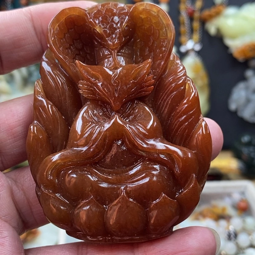 【闪购商品】蛇纹石玉吊坠未镶嵌