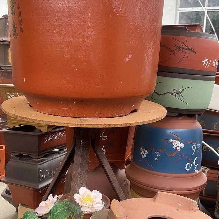 41平海花盆紫砂花盆紫砂