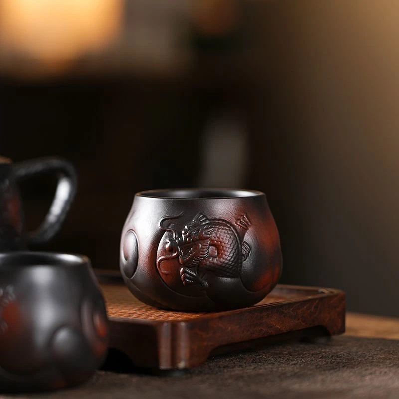紫陶鱼化龙主人杯单个装DY31