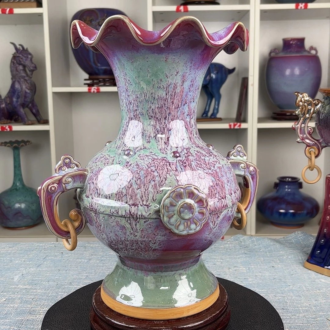 凯***瓷片太平有象大师作品